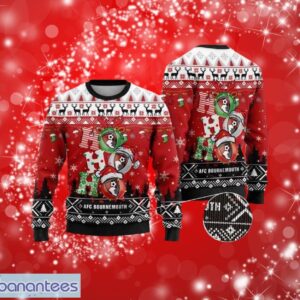 Ho Ho Ho AFC Bournemouth Christmas Warmth Thicken Gifts Christmas 3D Sweater Shirt Product Photo 1