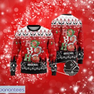 Ho Ho Ho Arsenal Christmas Warmth Full Over Print Gifts Christmas 3D Sweater Shirt Product Photo 1