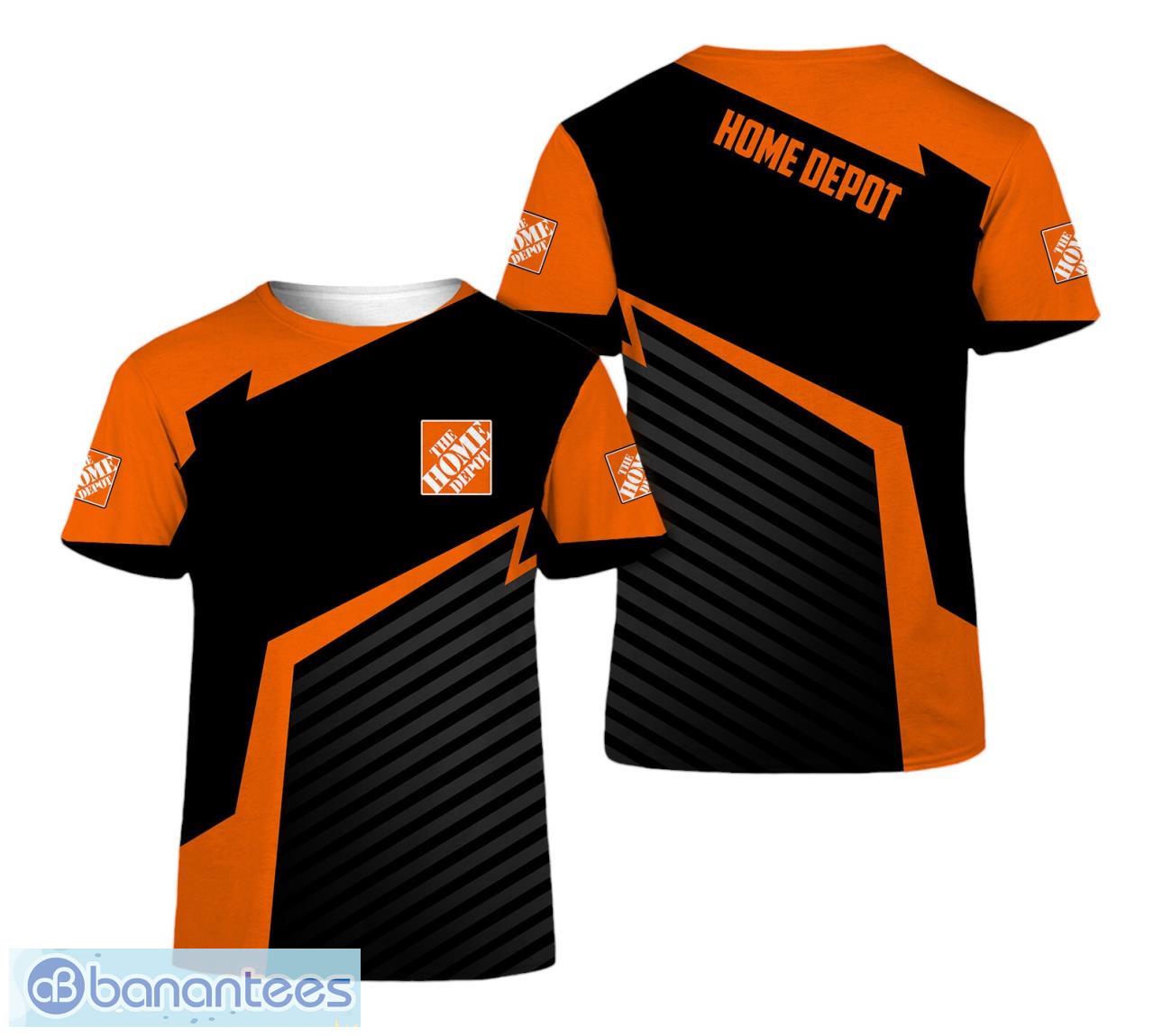 home depot 3d t shirt unisex shirt image Home Depot 3D T-Shirt Unisex Shirt Product Photo 1