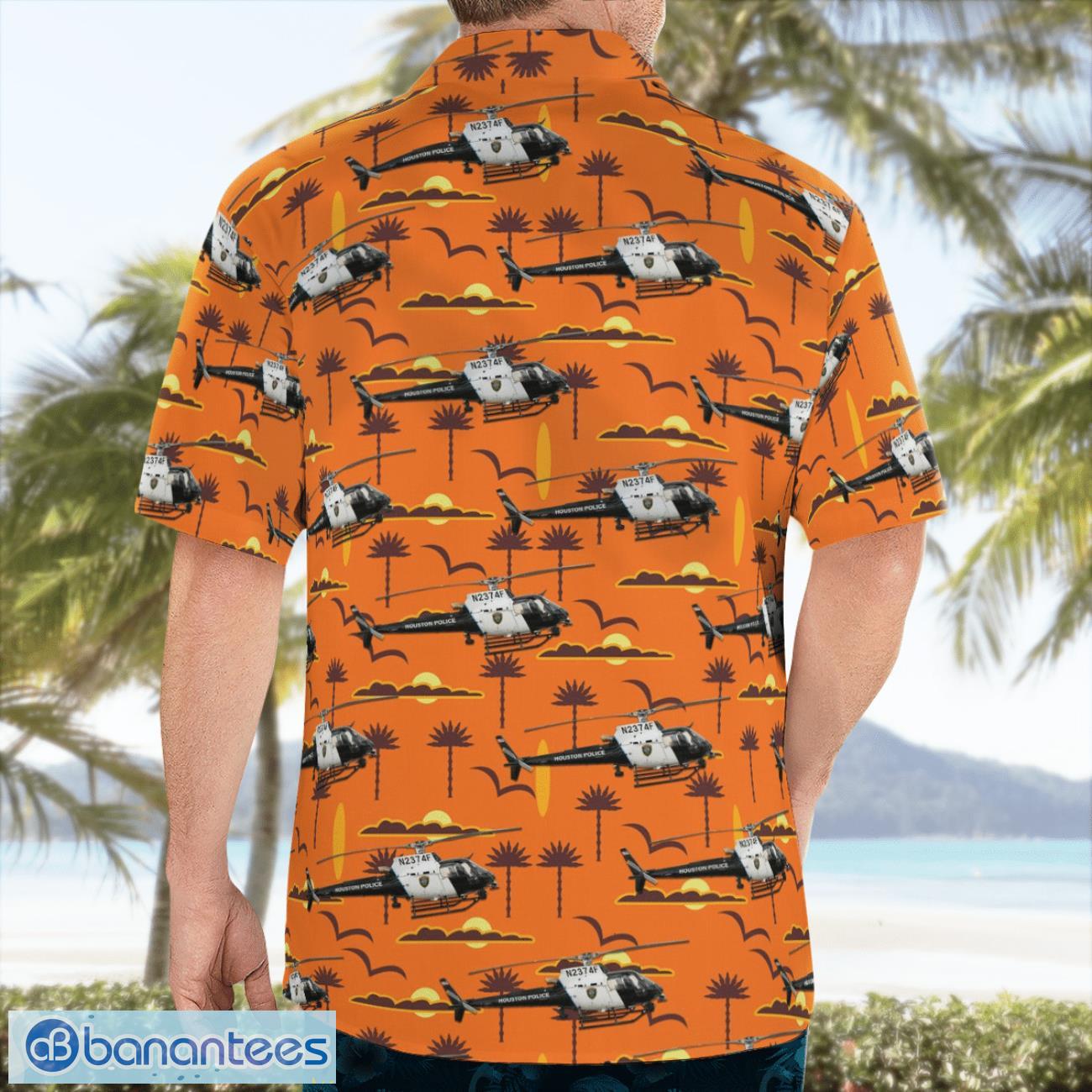 Houston Police Department (HPD) Airbus H125 Beach Shirt For Team Houston Police Department (HPD) Airbus H125 Beach Shirt For Team Product Photo 2