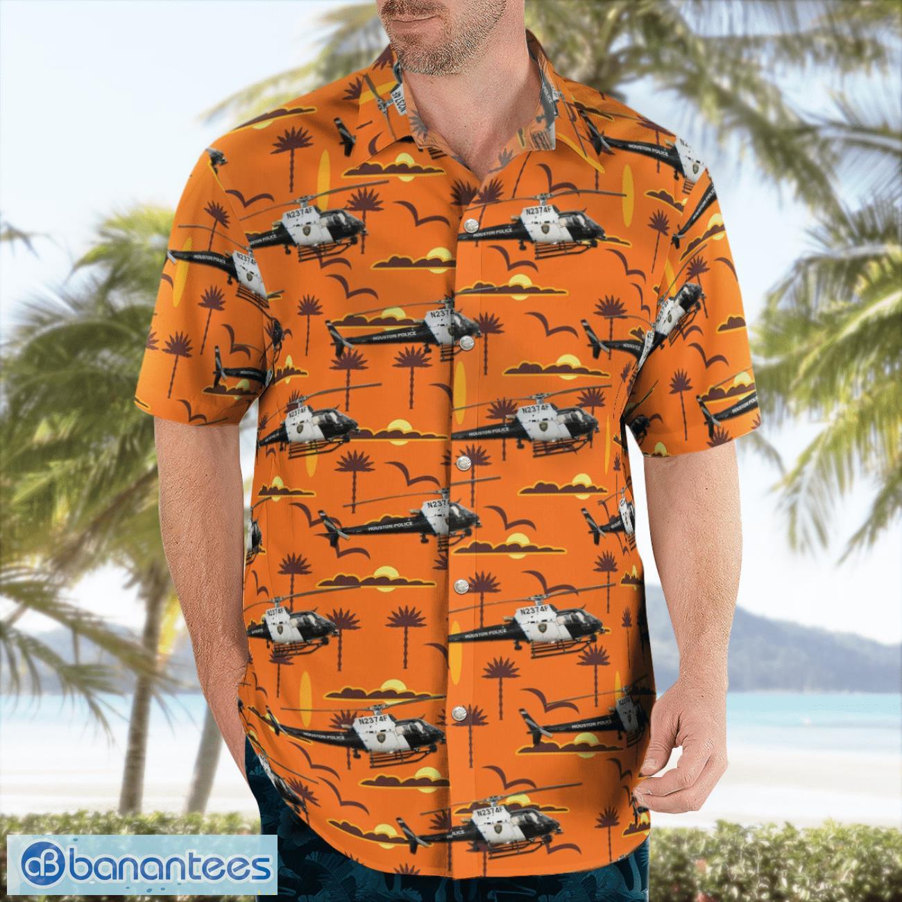 Houston Police Department (HPD) Airbus H125 Beach Shirt For Team Houston Police Department (HPD) Airbus H125 Beach Shirt For Team Product Photo 4