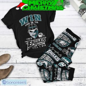 Philadelphia Eagles Fan Till I Die Fleece Pajamas Set All Over Print Christmas Gift - Philadelphia Eagles Fan Till I Die Fleece Pajamas Set-1