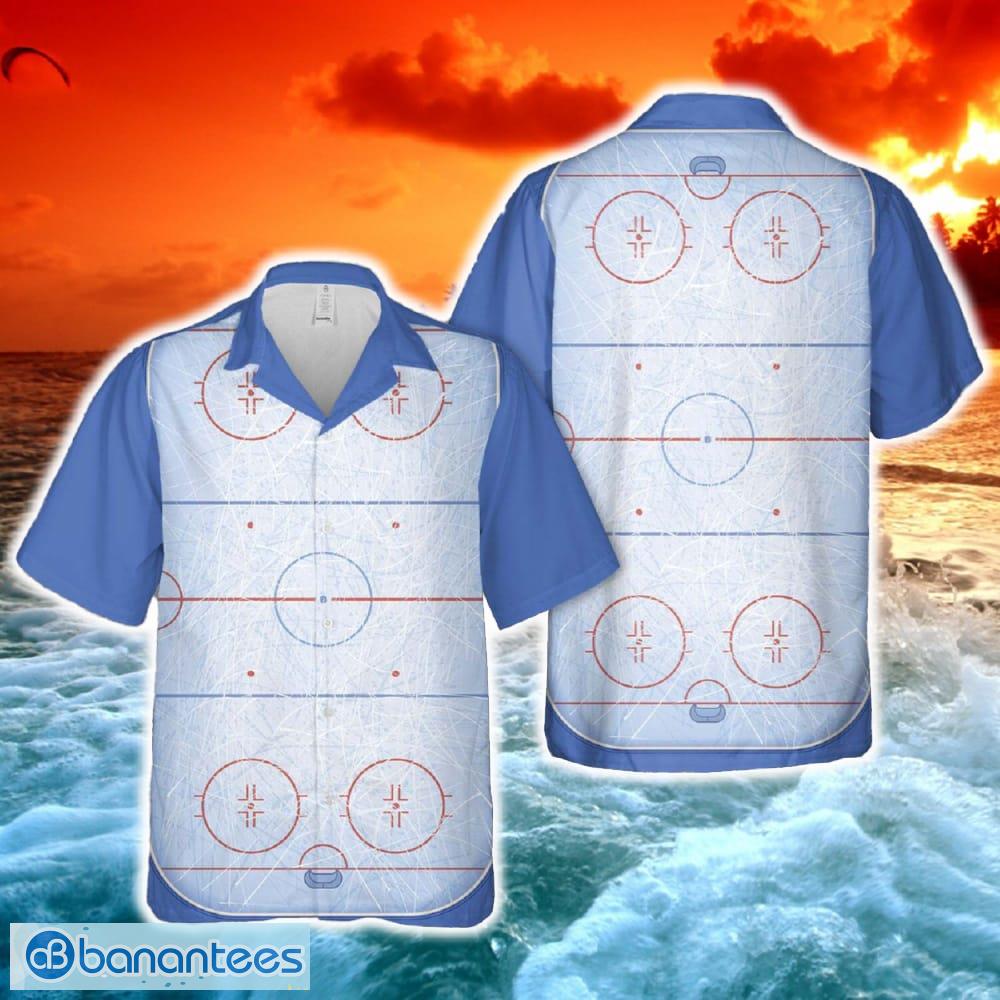 ice hockey rink hawaiian shirt image Ice Hockey Rink Hawaiian Shirt - Ice Hockey Rink Hawaiian Shirt-1