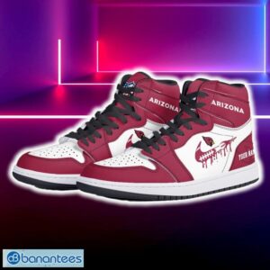 Arizona Cardinals Air Jordan Hightop Shoes New Custom Name For Fans Gift Sneaker - Arizona Cardinals Air Jordan Hightop Shoes Photo 5