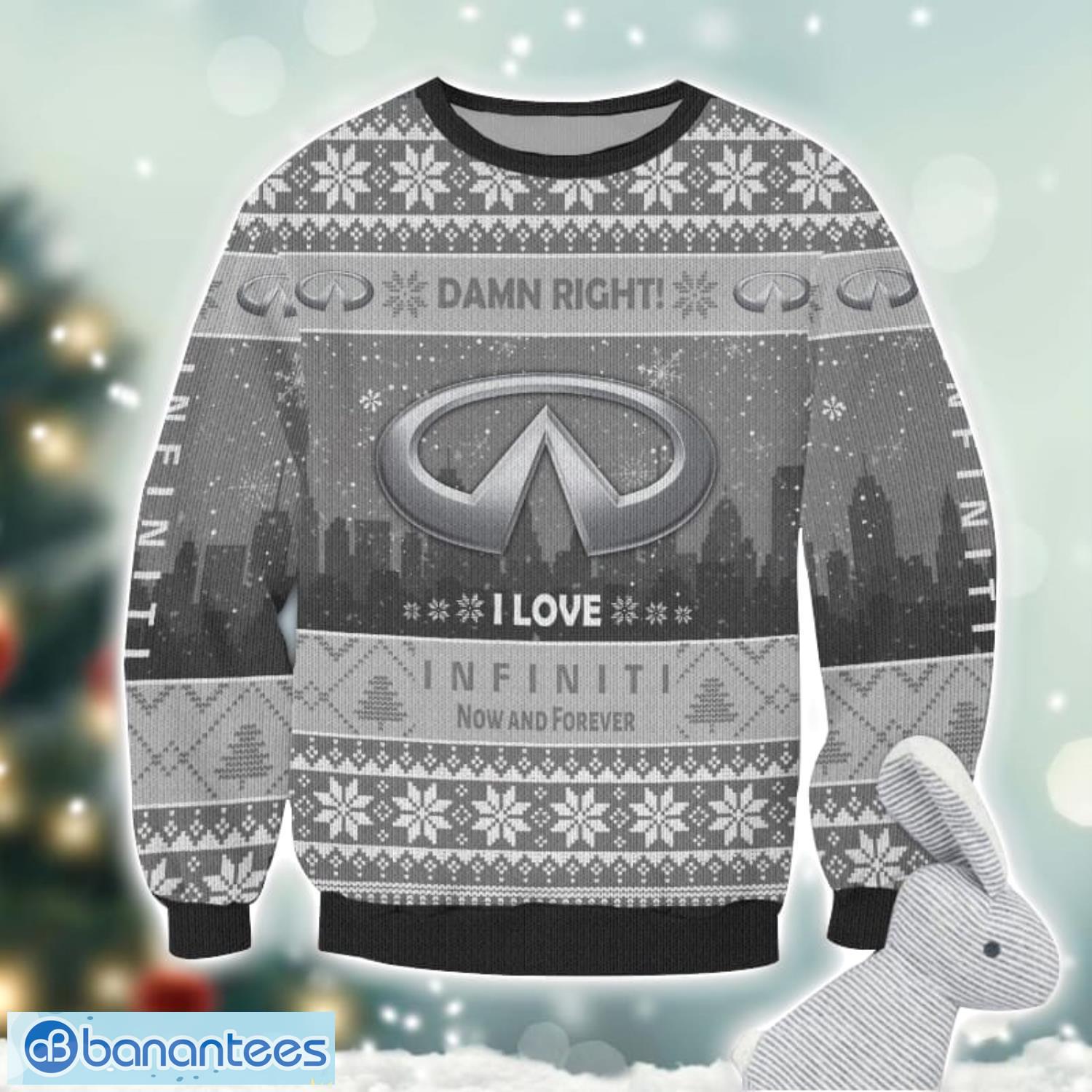 infiniti damn right i lover infiniti now and forever 3d ugly christmas sweater christmas gift 1 image Infiniti Damn Right I Lover Infiniti Now And Forever 3D Ugly Christmas Sweater Christmas Gift Product Photo 2