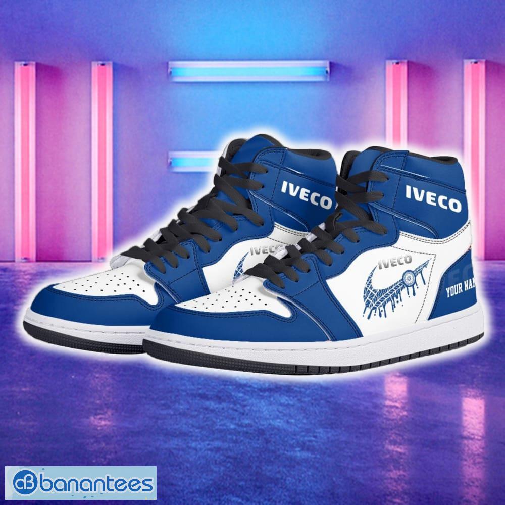 iveco car air jordan 1 hightop shoes new for fans gift aj1 sneaker custom name 1 image Iveco Car Air Jordan 1 Hightop Shoes New For Fans Gift AJ1 Sneaker Custom Name - Iveco Air Jordan 1 Hightop Shoes_5