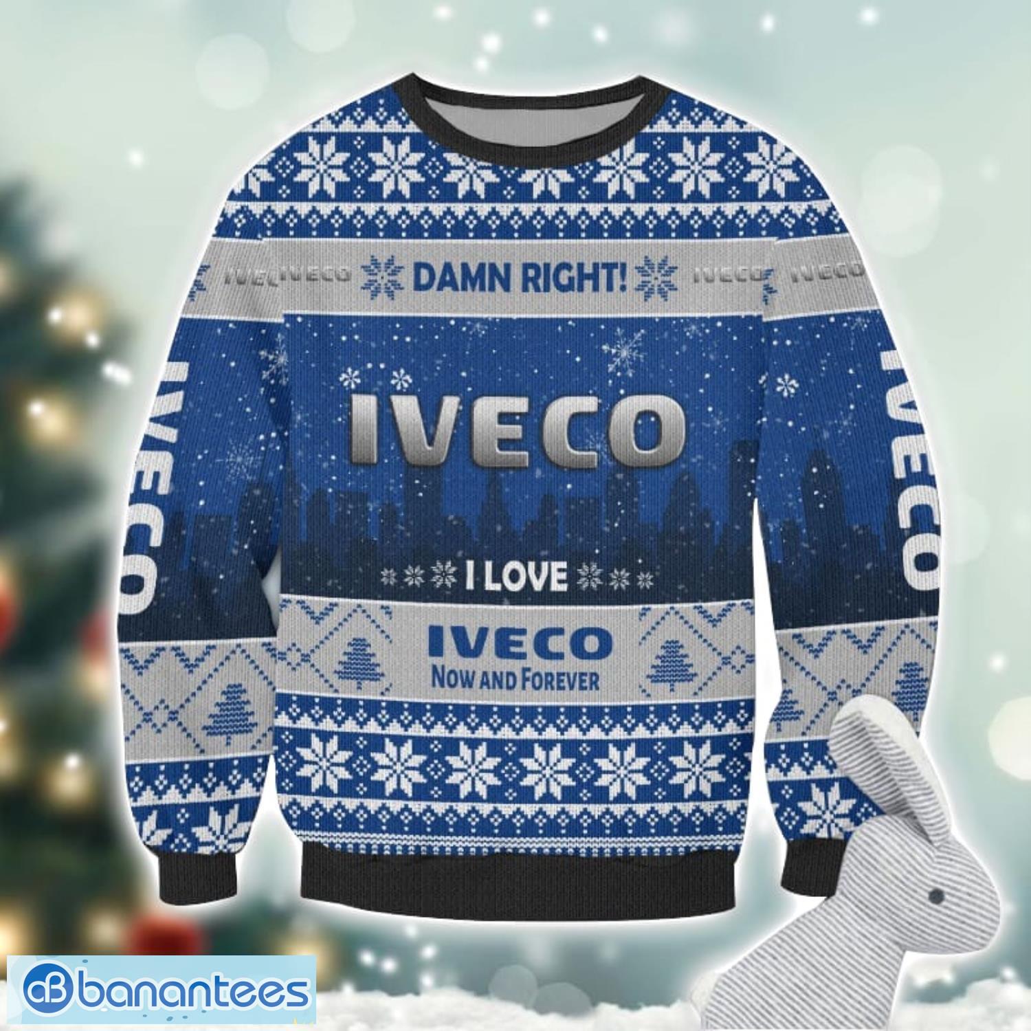 iveco damn right i lover iveco now and forever 3d ugly christmas sweater christmas gift 1 image Iveco Damn Right I Lover Iveco Now And Forever 3D Ugly Christmas Sweater Christmas Gift Product Photo 2