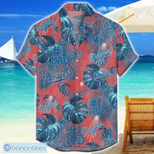 Los Angeles Dodgers Dad Hawaiian Father’s Day Gift For Dad Grandpa MLB Sports Beach Shirt Product Photo 1
