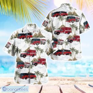 Fall River, Massachusetts, Fall River Fire Department Hawaiian Shirt Product Photo 1