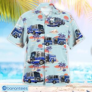 Weslaco Fire Department 3D Hawaiian Shirt Product Photo 2