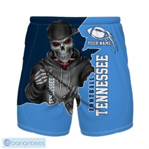 Tennessee Football Team Hawaiian Shirt And Shorts Personalized Name And Number For Fans Product Photo 2