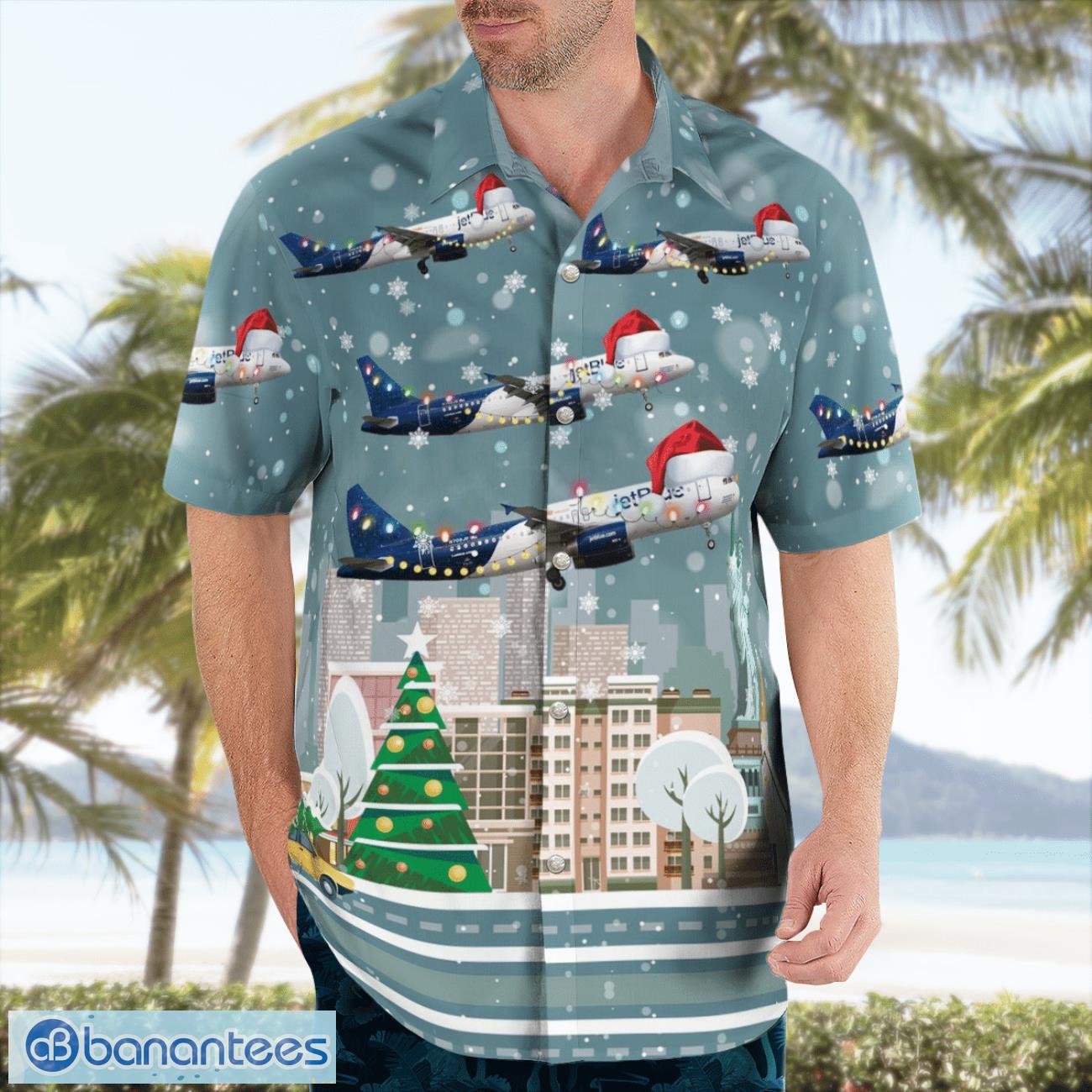 jetblue airbus a320 232 christmas hawaiian shirt beach shirt for men and women 2 image JetBlue Airbus A320-232 Christmas Hawaiian Shirt Beach Shirt For Men And Women Product Photo 3