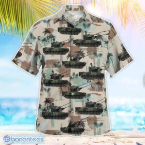 Finnish Army Leopard 2 Marksman Hawaiian Shirt Product Photo 2