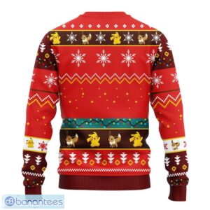 Pokemon Cute Noel Mc Ugly Christmas Sweater Red 1 Amazing Gift Idea For Pokemon Lovers Product Photo 2