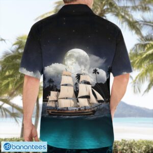 Royal Navy HMS Bounty 3D Summer Aloha Hawaiian Shirt Product Photo 2
