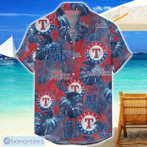 Texas Rangers Dad Hawaiian Father’s Day Gift For Dad Grandpa MLB Sports Beach Shirt Product Photo 1