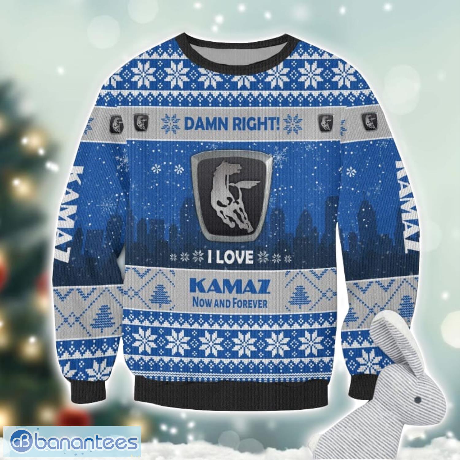 kamaz damn right i lover kamaz now and forever 3d ugly christmas sweater christmas gift 1 image Kamaz Damn Right I Lover Kamaz Now And Forever 3D Ugly Christmas Sweater Christmas Gift Product Photo 2