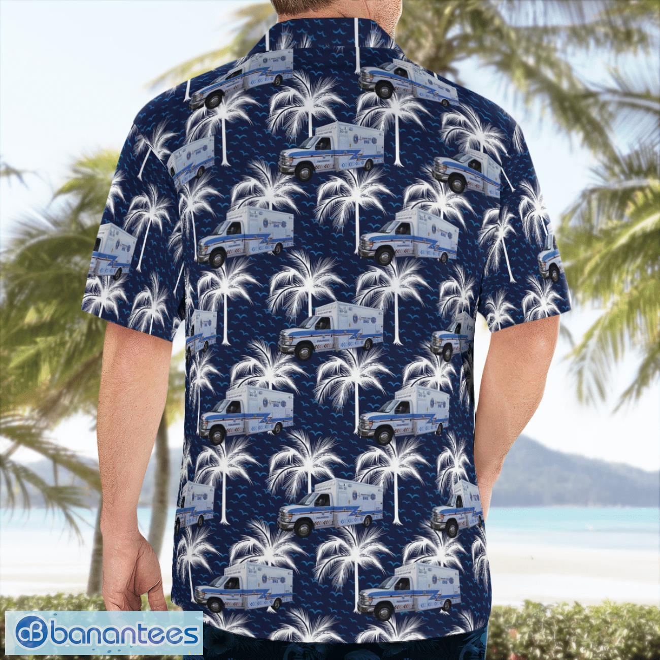 kansas sedgwick county ems hawaiian shirt 1 image Kansas Sedgwick County EMS Hawaiian Shirt Product Photo 2