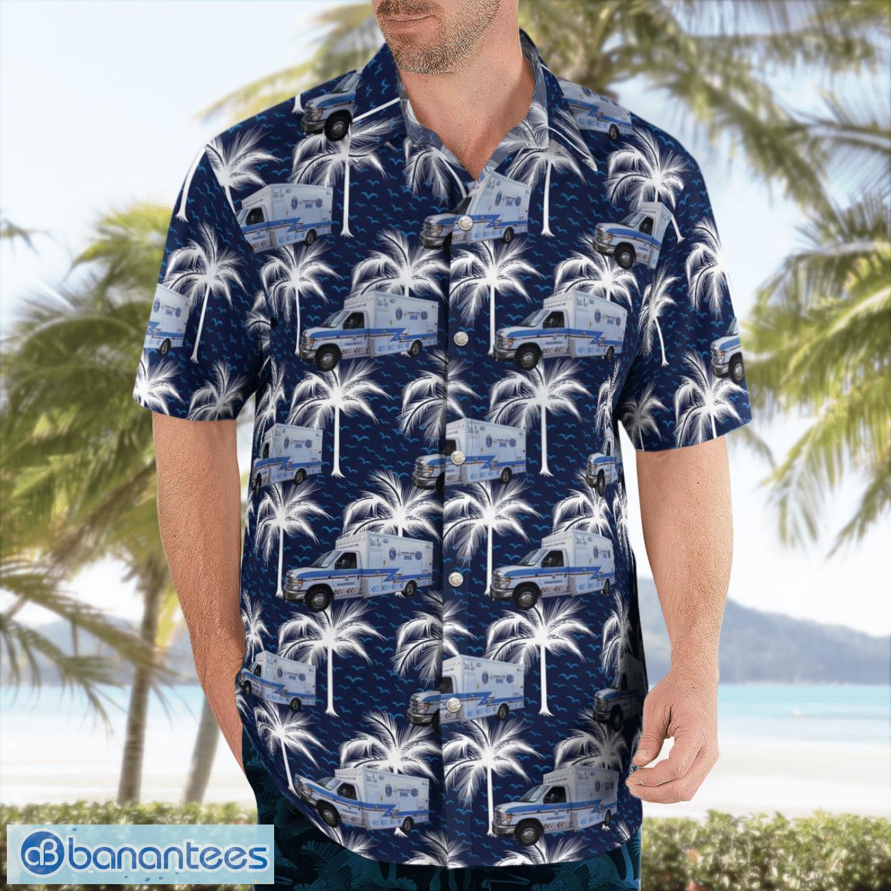 Kansas Sedgwick County EMS Hawaiian Shirt Kansas Sedgwick County EMS Hawaiian Shirt Product Photo 4