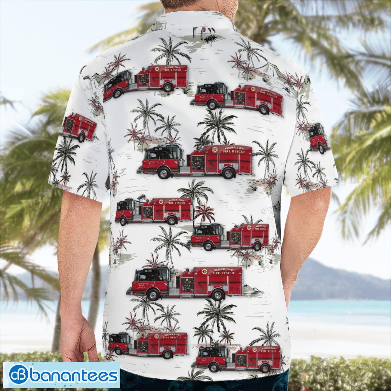 Keener Twp. Vol Fire Dept Beach Hawaiian Shirt Gift For Summer Holiday Keener Twp. Vol Fire Dept Beach Hawaiian Shirt Gift For Summer Holiday Product Photo 2