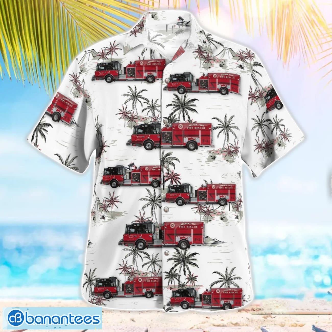 keener twp vol fire dept beach hawaiian shirt gift for summer holiday 2 image Keener Twp. Vol Fire Dept Beach Hawaiian Shirt Gift For Summer Holiday Product Photo 3