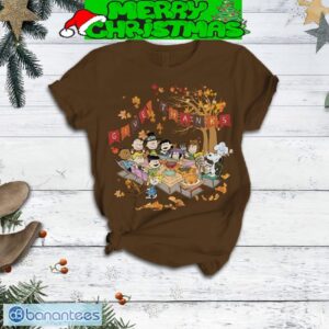 Snoopy Peanuts Give Thanks Pajamas Set All Over Print Christmas Gift - Snoopy Peanuts Give Thanks Pajamas Set-4