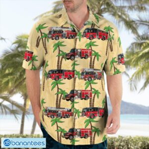 Florida, Clay County Fire Rescue Aloha Hawaiian Shirt Product Photo 4