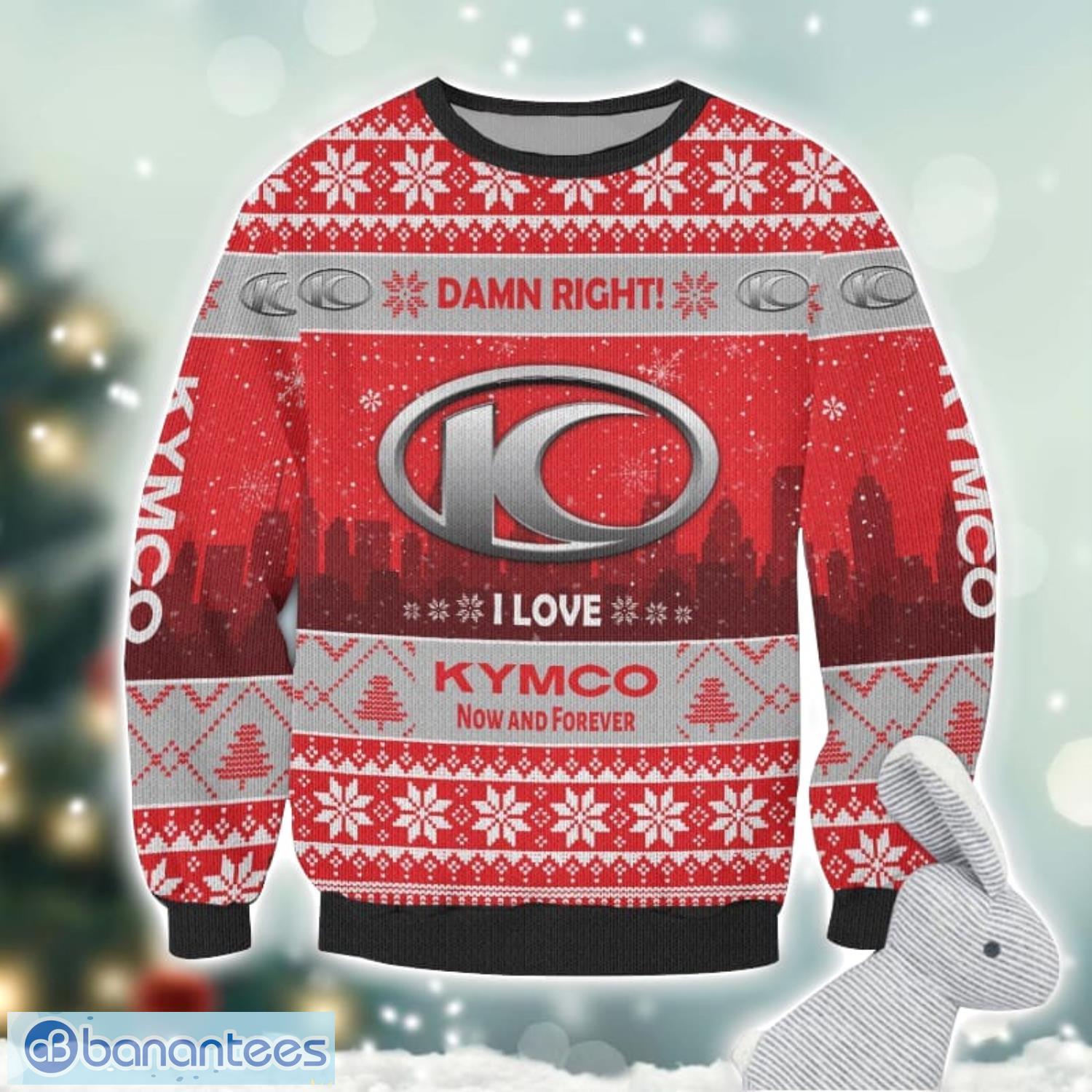 kymco damn right i lover kymco now and forever 3d ugly christmas sweater christmas gift 1 image Kymco Damn Right I Lover Kymco Now And Forever 3D Ugly Christmas Sweater Christmas Gift Product Photo 2