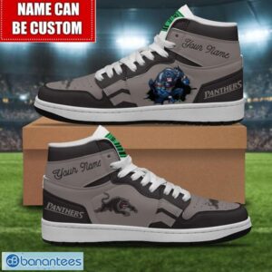 Penrith Panthers Custom Name Limited Air Jordan Hightop Shoes JD1 Sneakers Product Photo 1