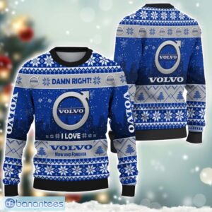 Volvo Damn Right I Lover Volvo Now And Forever 3D Ugly Christmas Sweater Christmas Gift Product Photo 1