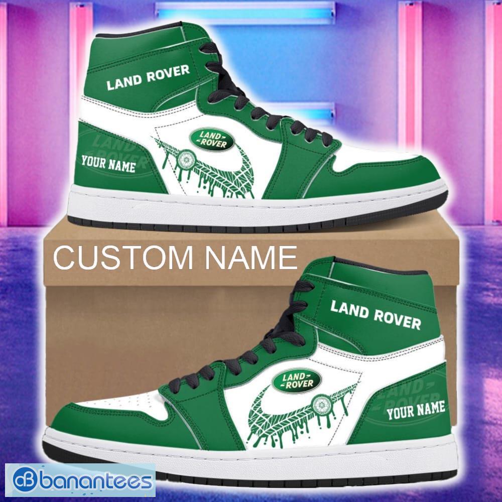 land rover car air jordan 1 hightop shoes new for fans gift aj1 sneaker custom name image Land Rover Car Air Jordan 1 Hightop Shoes New For Fans Gift AJ1 Sneaker Custom Name - Land_Rover Air Jordan 1 Hightop Shoes_4