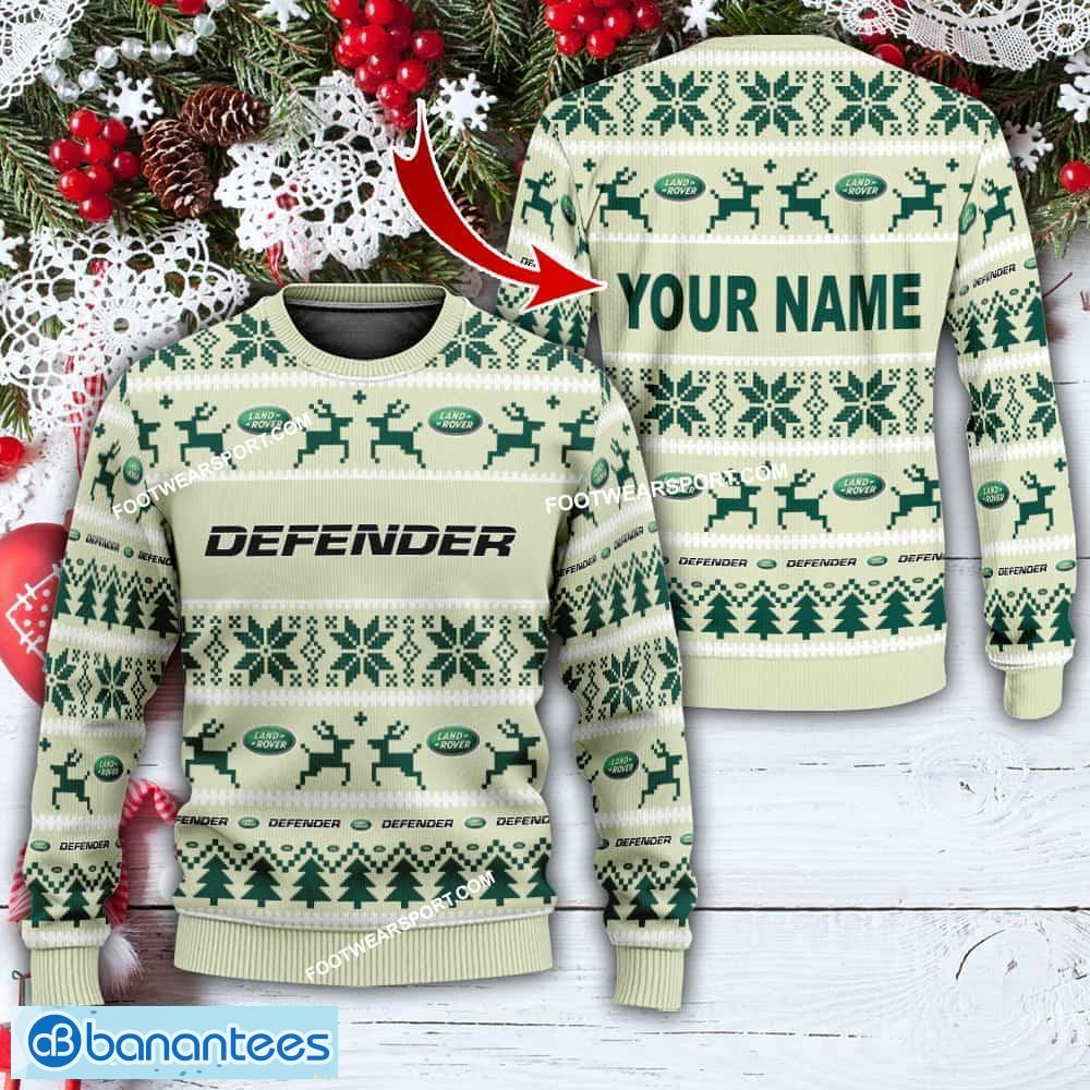 land rover defender car racing custom name ugly christmas sweater gift holidays image Land Rover Defender Car Racing Custom Name Ugly Christmas Sweater Gift Holidays - Land Rover Defender Car Racing Custom Name Ugly Christmas Sweater Gift Holidays