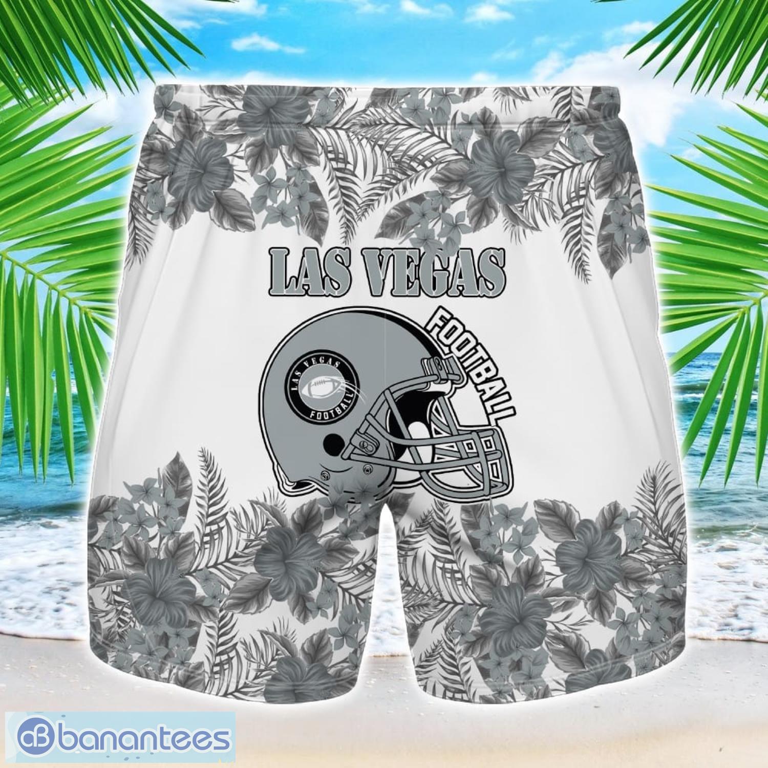 las vegas team hawaiian and shorts all printed beach set for fans custom name 1 image Las Vegas Team Hawaiian And Shorts All Printed Beach Set For Fans Custom Name Product Photo 2
