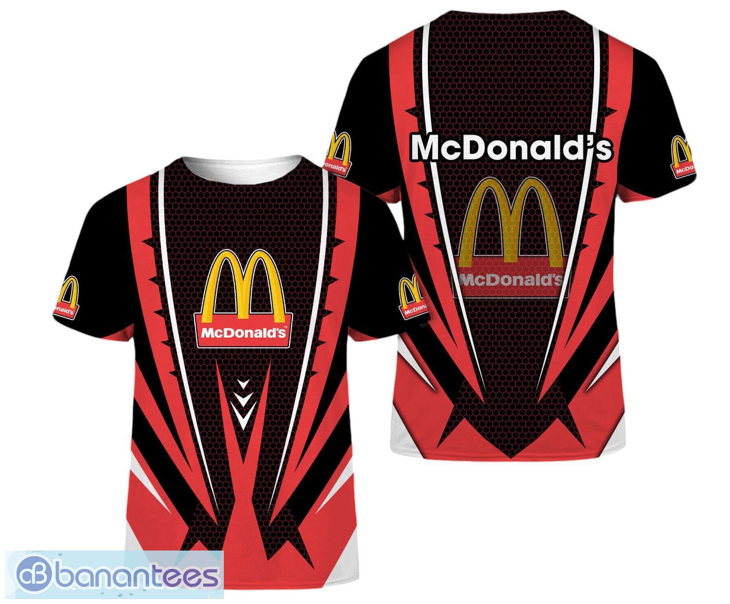 logo mcdonalds 3d t shirt all printed image Logo mcdonald's 3D T Shirt All Printed Product Photo