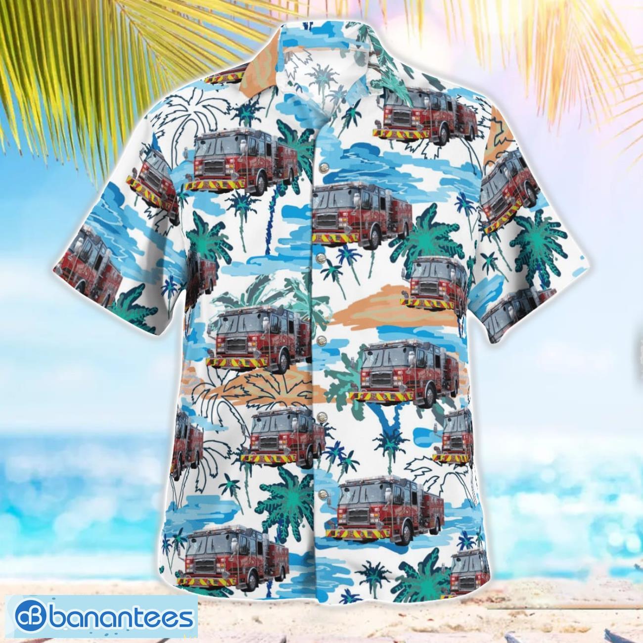 Longwood Firefighters Local 3163 Hawaiian Shirt Beach Summer Shirt Longwood Firefighters Local 3163 Hawaiian Shirt Beach Summer Shirt Product Photo 2