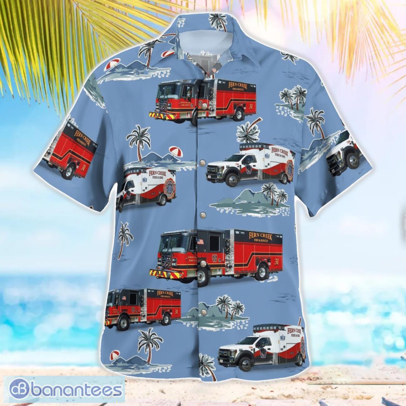 louisville kentucky fern creek fire department hawaiian shirt beach shirt for men and women 2 image Louisville, Kentucky Fern Creek Fire Department Hawaiian Shirt Beach Shirt For Men And Women Product Photo 3