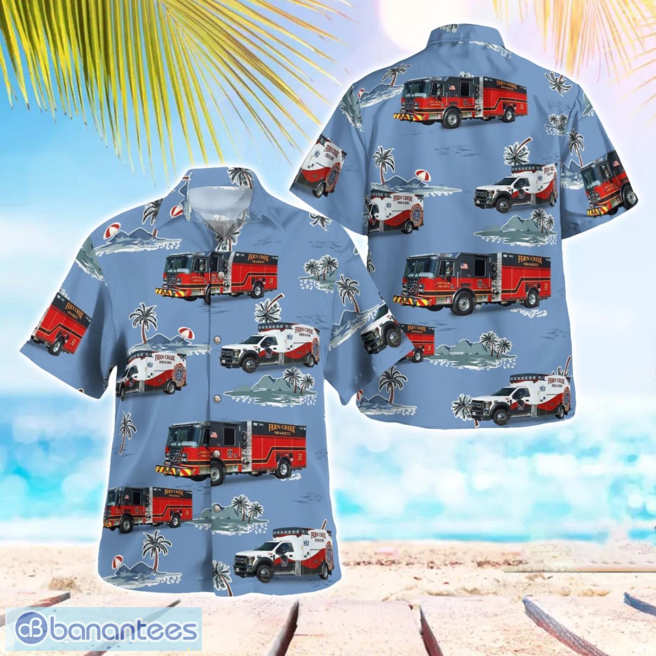 louisville kentucky fern creek fire department hawaiian shirt beach shirt for men and women image Louisville, Kentucky Fern Creek Fire Department Hawaiian Shirt Beach Shirt For Men And Women Product Photo 1