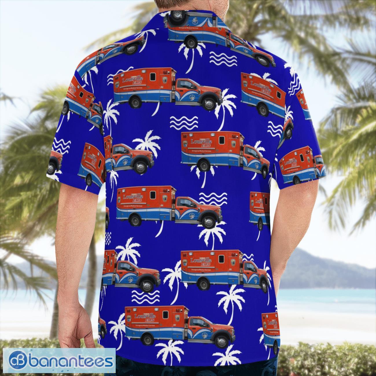 Louisville Metro EMS Louisville-Jefferson County, Kentucky Beach Shirt For Team Louisville Metro EMS Louisville-Jefferson County, Kentucky Beach Shirt For Team Product Photo 2