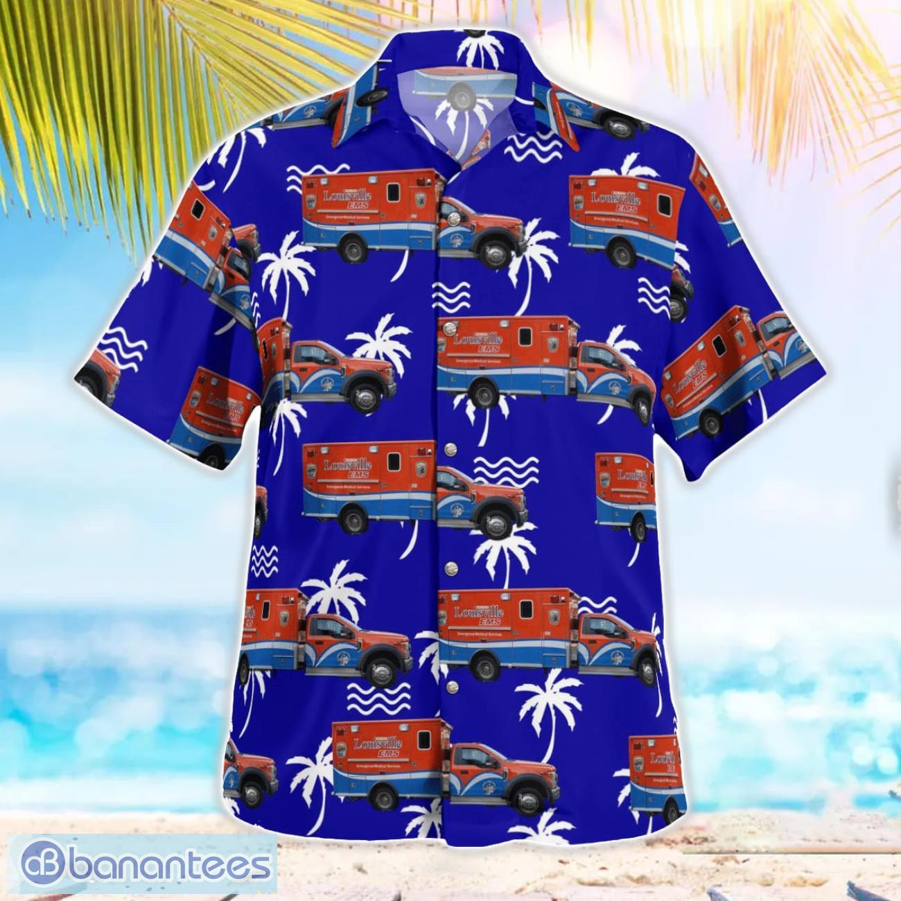 louisville metro ems louisville jefferson county kentucky beach shirt for team 2 image Louisville Metro EMS Louisville-Jefferson County, Kentucky Beach Shirt For Team Product Photo 3