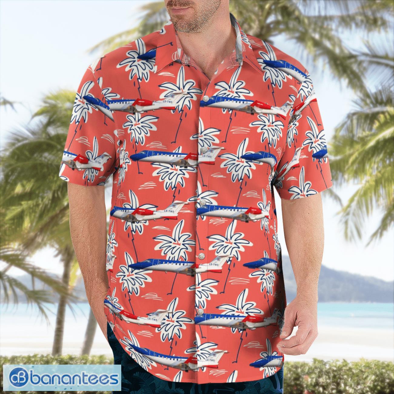 Luxembourg Air Rescue LearJet 45XR Beach Shirt For Team Luxembourg Air Rescue LearJet 45XR Beach Shirt For Team Product Photo 4