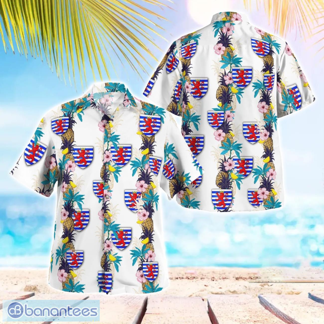 luxembourg city hawaiian shirt beach shirt for men and women image Luxembourg City Hawaiian Shirt Beach Shirt For Men And Women Product Photo 1