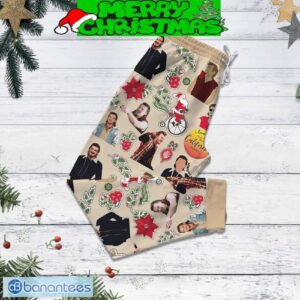 Morgan Wallen Santa Baby Christmas Tree Fleece Pajamas Set Christmas For Family - Morgan Wallen Santa Baby Christmas Tree Fleece Pajamas Set-3