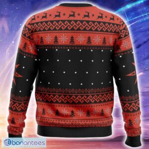 The Strongest Dragon Wargreymon Digimon Ugly Christmas 3D Sweater Trending Holidays For Men Women Fans - The Strongest Dragon Wargreymon Digimon Ugly Christmas Sweater_2