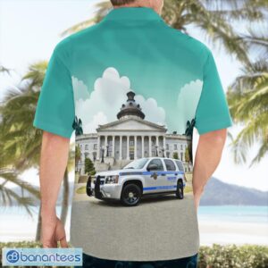 South Carolina Highway Patrol 2014 Chevrolet Tahoe Hawaiian Shirt Product Photo 2