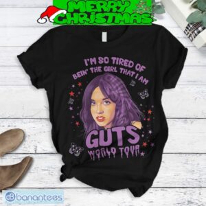 Olivia Rodrigo I’m So Tired Of Bein’ The Girl That I Am Fleece Pajamas Set Full Print Christmas For Women - Olivia Rodrigo I’m So Tired Of Bein’ The Girl That I Am Fleece Pajamas Set-2