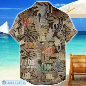 Knob Creek Whiskey Retro Logo 3D Hawaiian Shirt Gift For Men And Women Product Photo 1