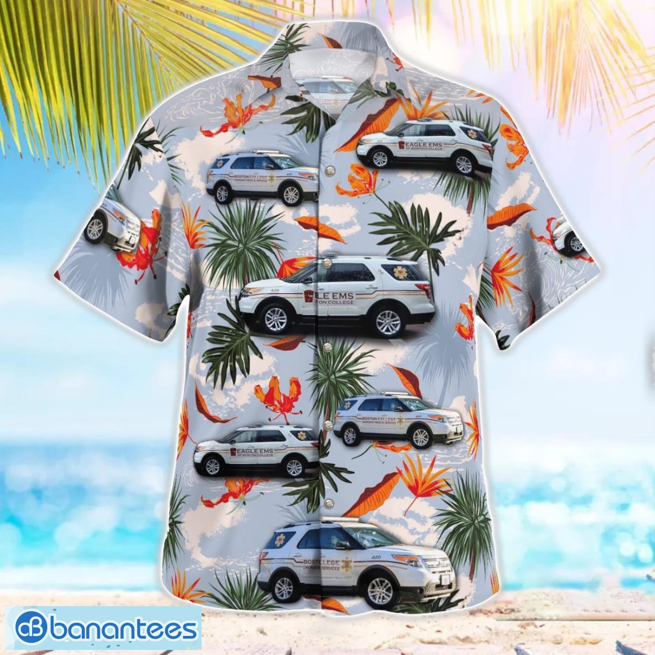 Massachusetts, Boston College Eagle EMS Aloha Hawaiian Shirt Massachusetts, Boston College Eagle EMS Aloha Hawaiian Shirt Product Photo 2