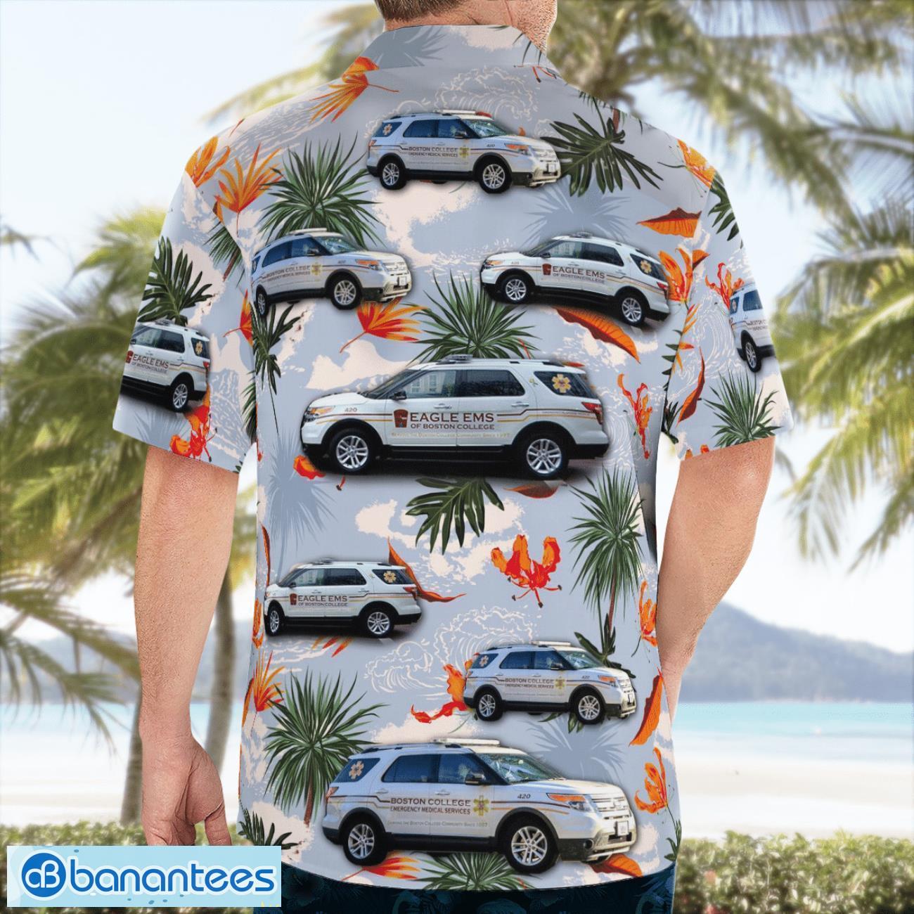 Massachusetts, Boston College Eagle EMS Aloha Hawaiian Shirt Massachusetts, Boston College Eagle EMS Aloha Hawaiian Shirt Product Photo 4