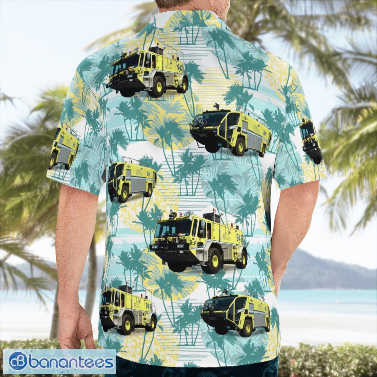 massachusetts marthas vineyard airport arff hawaiian shirt beach shirt for men and women 1 image Massachusetts, Martha's Vineyard Airport ARFF Hawaiian Shirt Beach Shirt For Men And Women Product Photo