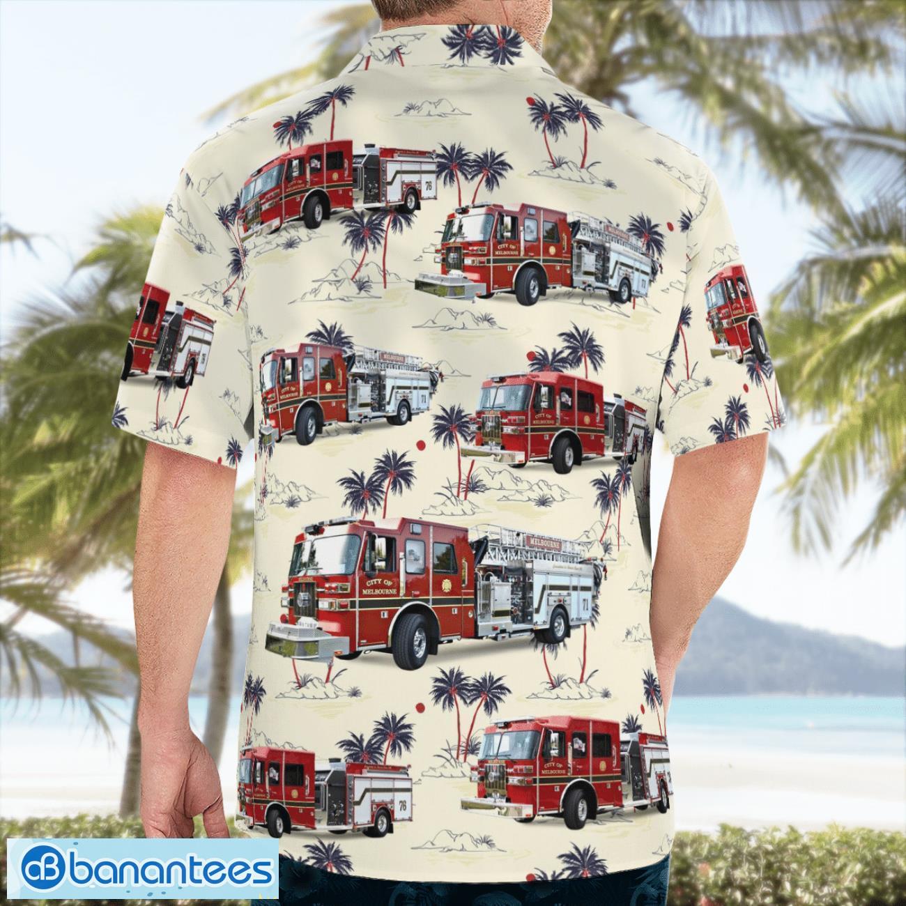 melbourne florida melbourne fire department hawaiian shirt beach shirt summer holiday gift 1 image Melbourne, Florida, Melbourne Fire Department Hawaiian Shirt Beach Shirt Summer Holiday Gift Product Photo 2